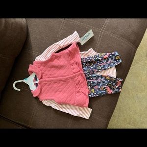 Carter’s 6(MOS) Three piece set.